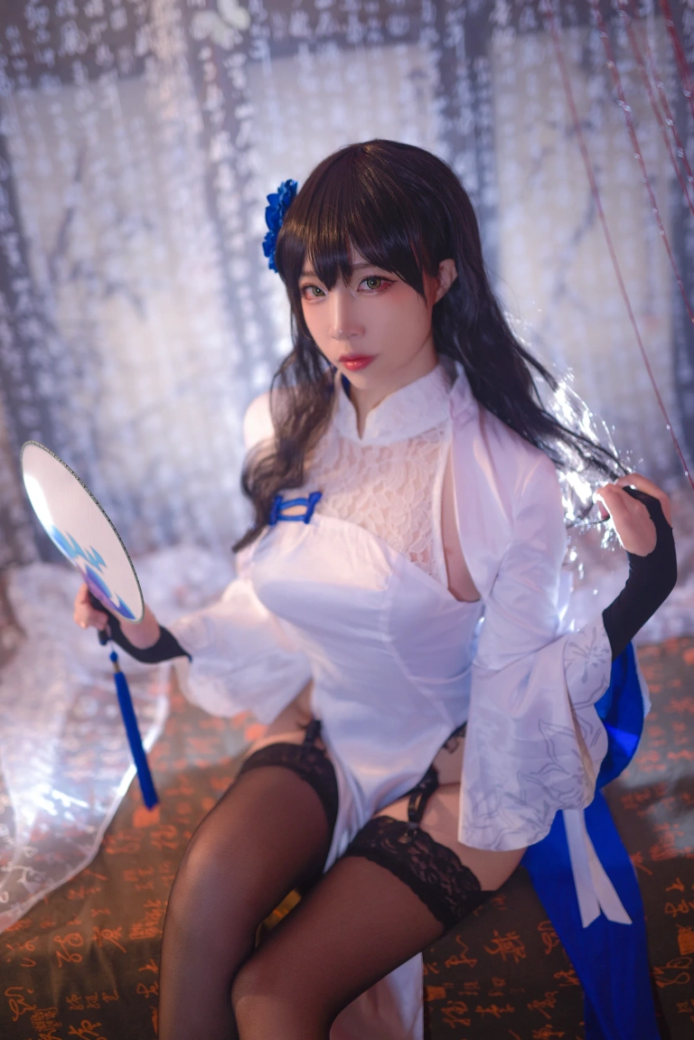 二佐Nisa《旗袍本 95式玉玲珑》主题写真：19张全套美图