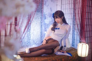 二佐Nisa《旗袍本 95式玉玲珑》主题写真：19张全套美图