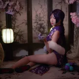 二佐Nisa《旗袍本 Fate奶光旗袍》主题写真：20张全套美图