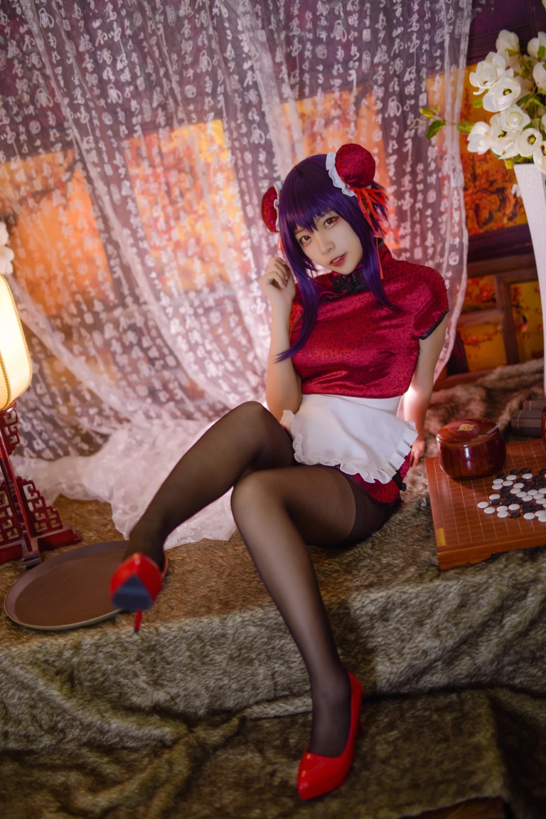 二佐Nisa《旗袍本 女主学姐旗袍》主题写真：31张全套美图