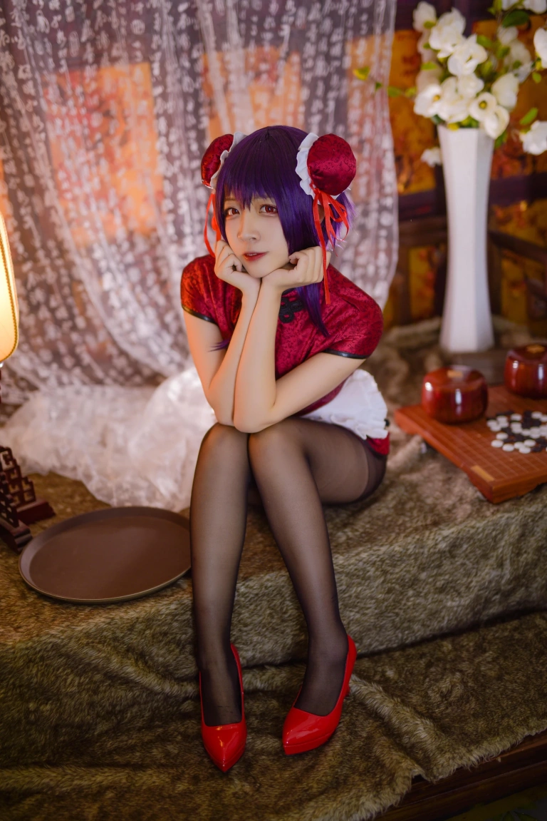 二佐Nisa《旗袍本 女主学姐旗袍》主题写真：31张全套美图