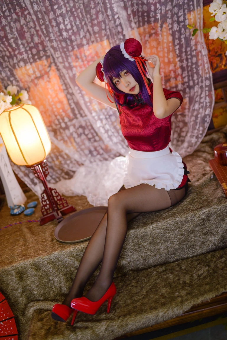 二佐Nisa《旗袍本 女主学姐旗袍》主题写真：31张全套美图