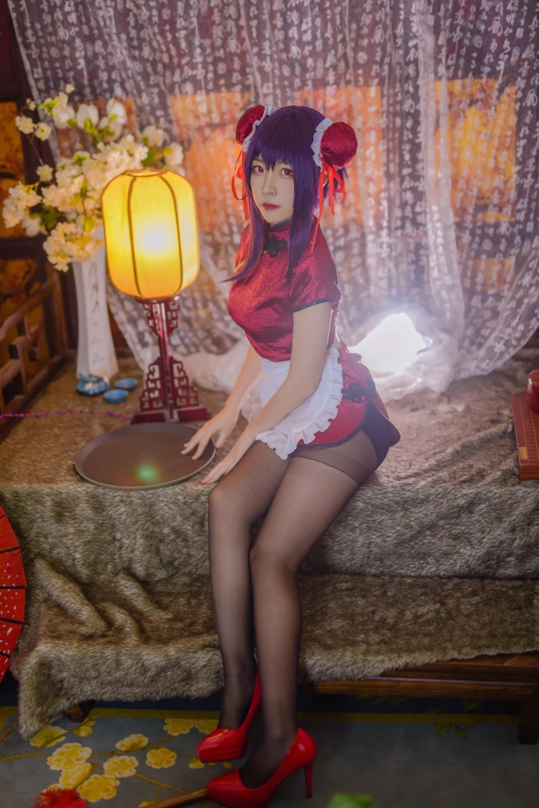 二佐Nisa《旗袍本 女主学姐旗袍》主题写真：31张全套美图