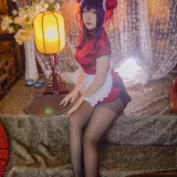 二佐Nisa《旗袍本 女主学姐旗袍》主题写真：31张全套美图