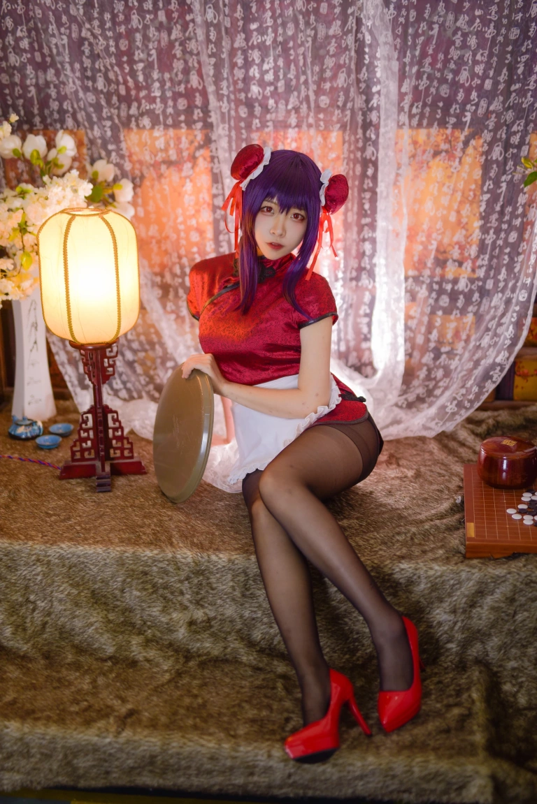 二佐Nisa《旗袍本 女主学姐旗袍》主题写真：31张全套美图