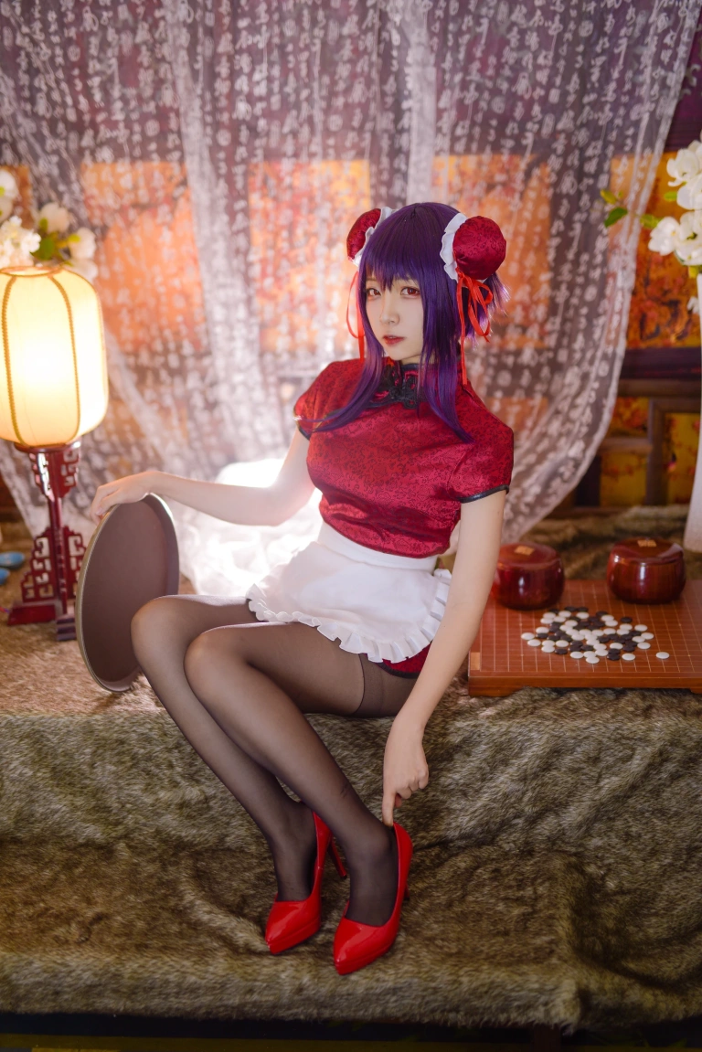二佐Nisa《旗袍本 女主学姐旗袍》主题写真：31张全套美图