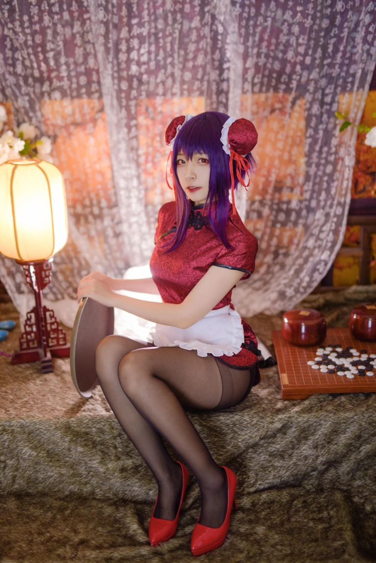 二佐Nisa《旗袍本 女主学姐旗袍》主题写真：31张全套美图
