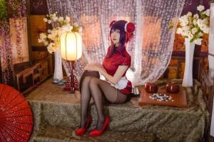 二佐Nisa《旗袍本 女主学姐旗袍》主题写真：31张全套美图
