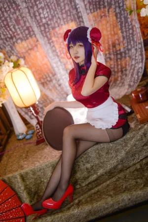 二佐Nisa《旗袍本 女主学姐旗袍》主题写真：31张全套美图