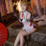 二佐Nisa《旗袍本 少女前线MK23》主题写真：14张全套美图