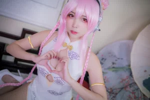 二佐Nisa《旗袍本 索尼子旗袍》主题写真：14张全套美图