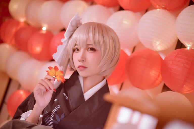 二佐Nisa《穹妹和服》主题写真：70张全套美图