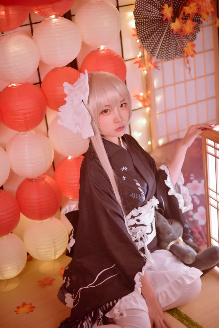 二佐Nisa《穹妹和服》主题写真：70张全套美图