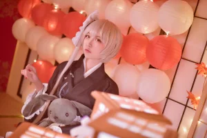 二佐Nisa《穹妹和服》主题写真：70张全套美图