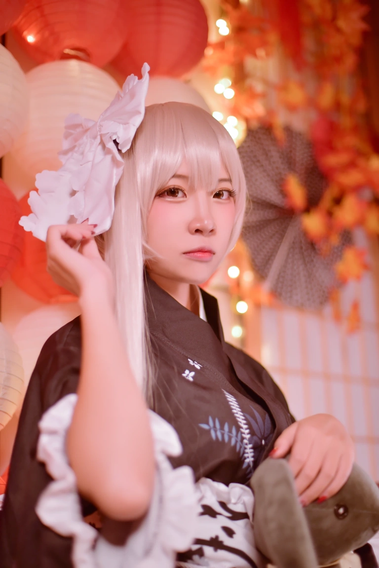 二佐Nisa《穹妹和服》主题写真：70张全套美图