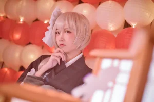 二佐Nisa《穹妹和服》主题写真：70张全套美图