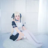 二佐Nisa《穹妹女仆》主题写真：21张全套美图