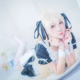 二佐Nisa《穹妹女仆》主题写真：21张全套美图