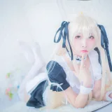 二佐Nisa《穹妹女仆》主题写真：21张全套美图