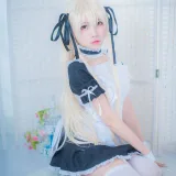二佐Nisa《穹妹女仆》主题写真：21张全套美图