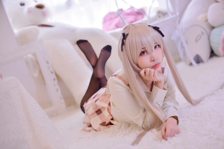 二佐Nisa《穹妹校服》主题写真：46张全套美图