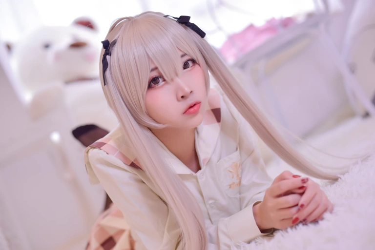 二佐Nisa《穹妹校服》主题写真：46张全套美图