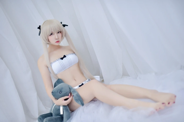 二佐Nisa《穹妹泳衣》主题写真：54张全套美图