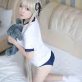 二佐Nisa《穹妹运动服》主题写真：29张全套美图