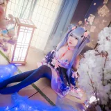 二佐Nisa《双马尾》主题写真：17张全套美图