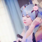 二佐Nisa《双马尾》主题写真：17张全套美图