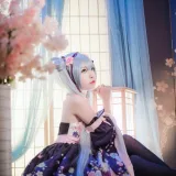 二佐Nisa《双马尾》主题写真：17张全套美图