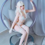 二佐Nisa《私房白精灵》主题写真：31张全套美图