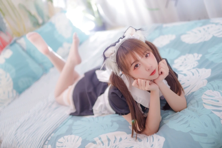 二佐Nisa《私房猫耳女仆》主题写真：44张全套美图
