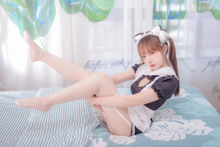 二佐Nisa《私房猫耳女仆》主题写真：44张全套美图