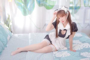 二佐Nisa《私房猫耳女仆》主题写真：44张全套美图