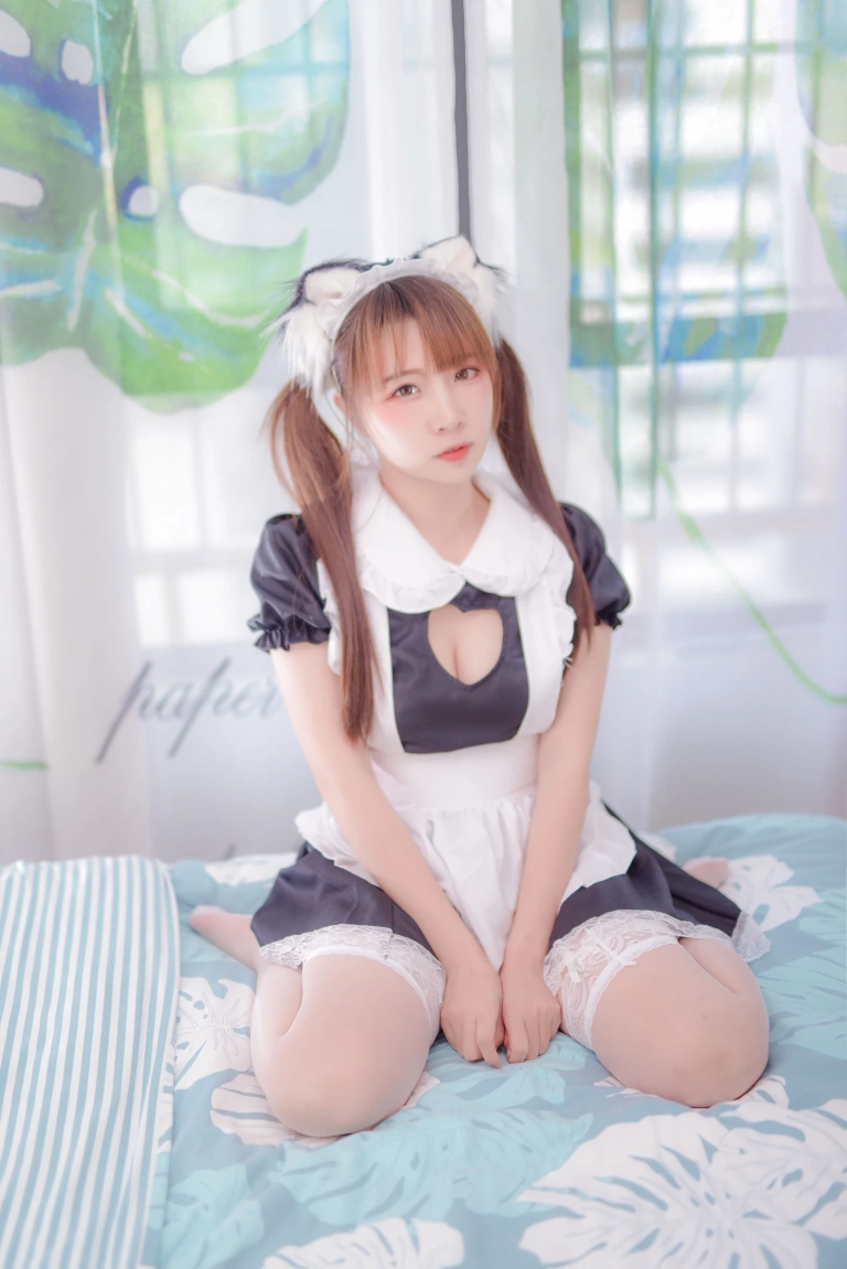 二佐Nisa《私房猫耳女仆》主题写真：44张全套美图