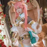 二佐Nisa《玉藻前神话礼装》主题写真：20张全套美图