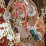 二佐Nisa《玉藻前神话礼装》主题写真：20张全套美图