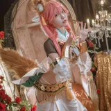 二佐Nisa《玉藻前神话礼装》主题写真：20张全套美图
