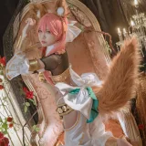 二佐Nisa《玉藻前神话礼装》主题写真：20张全套美图