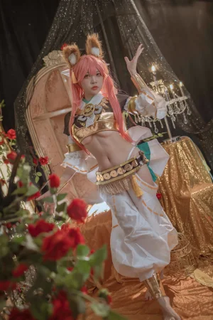 二佐Nisa《玉藻前神话礼装》主题写真：20张全套美图