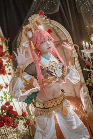 二佐Nisa《玉藻前神话礼装》主题写真：20张全套美图