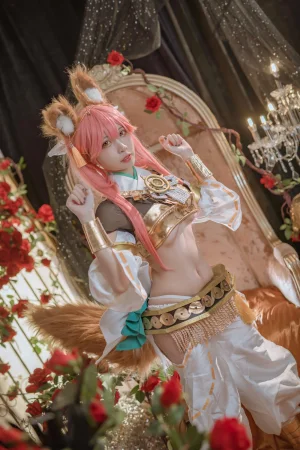 二佐Nisa《玉藻前神话礼装》主题写真：20张全套美图