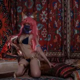 二佐Nisa《玉藻前舞娘》主题写真：22张全套美图