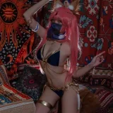 二佐Nisa《玉藻前舞娘》主题写真：22张全套美图