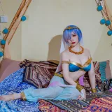 二佐Nisa《蕾姆舞娘》主题写真：9张全套美图