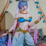 二佐Nisa《蕾姆舞娘》主题写真：9张全套美图