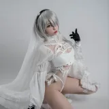 二佐Nisa《2b同人花嫁》主题写真：26张全套美图