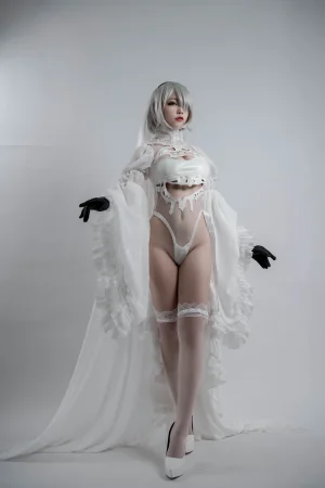 二佐Nisa《2b同人花嫁》主题写真：26张全套美图