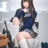 二佐Nisa《2020.11月铁粉福利 少前95式JK》主题写真：13张全套美图